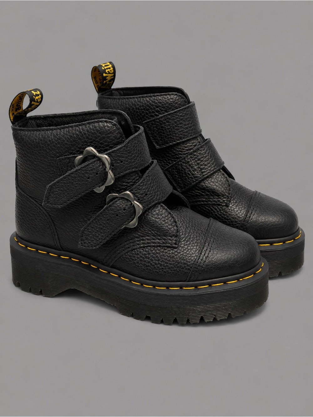 Dr. Martens DEVON FLOWER LEATHER